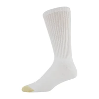 Gold Toe Harrington Mens 6 Pair Big and Tall Crew Socks