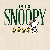 Mens Short Sleeve Peanuts Graphic T-Shirt