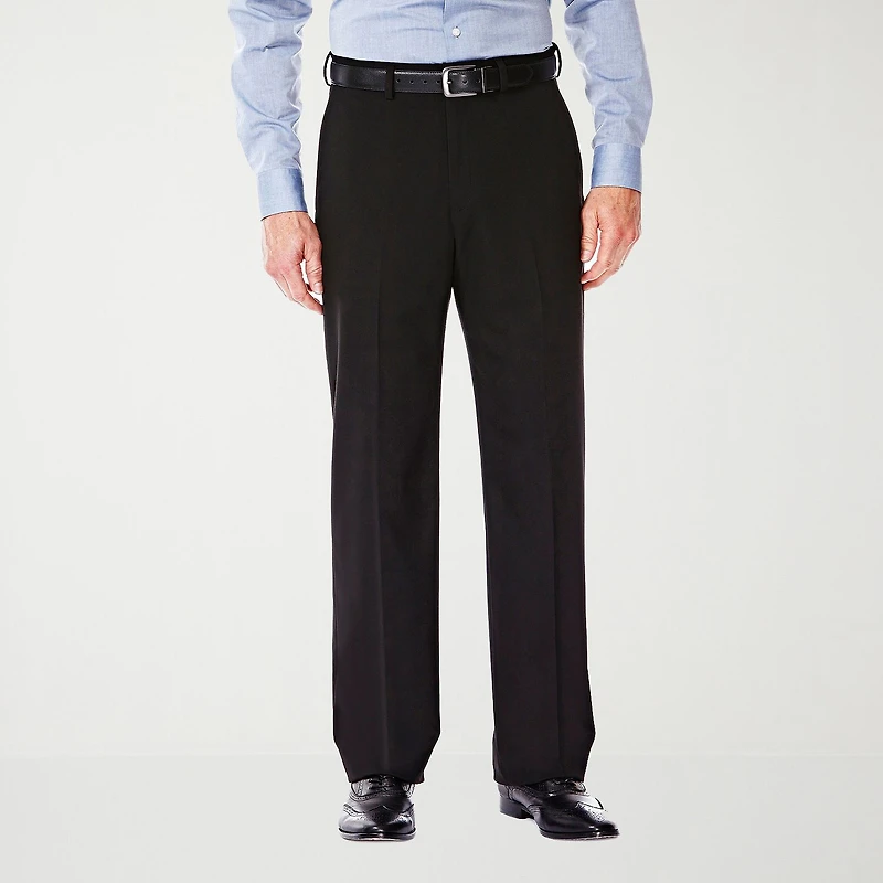 Haggar JMH Premium Stretch Mens Classic Fit Flat Front Suit Pant