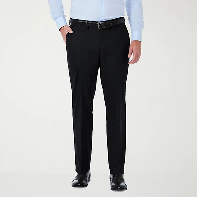 Haggar JMH Tailored Premium Stretch Mens Fabric Modern Fit Flat Front Suit Pant