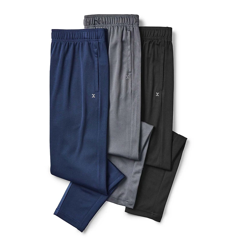 Xersion Lightweight Tricot Mens Tapered Regular Fit Workout Pant