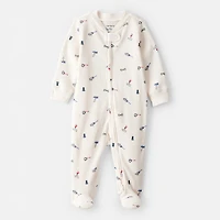Carter's Construction Print Baby Boys Sleep and Play
