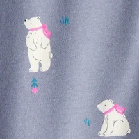 Carter's Polar Bear Baby Girls Sleep and Play