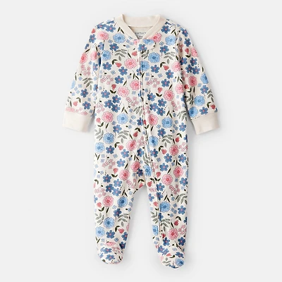 Carter's Baby Girls Floral Sleep and Play