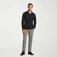 Van Heusen All Way Stretch Performance Mens Long Sleeve Slim Fit Button-Down Shirt