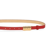 Worthington Skinny Sketch Buckle Womens Belt