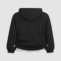 PUMA Big Kid Girls Long Sleeve Fleece Active Hoodie