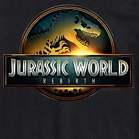 Mens Crew Neck Short Sleeve Regular Fit Jurassic World Big and Tall Graphic T-Shirt