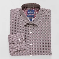 Stafford Mens Regular Fit Long Sleeve Dress Shirt