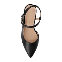 Journee Collection Scipio Womens Pointed Closed Toe Stiletto Heel Pumps