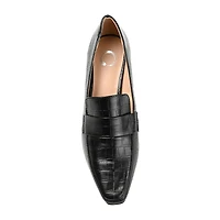 Journee Collection Celina Womens Square Closed Toe Kitten Heel Pumps