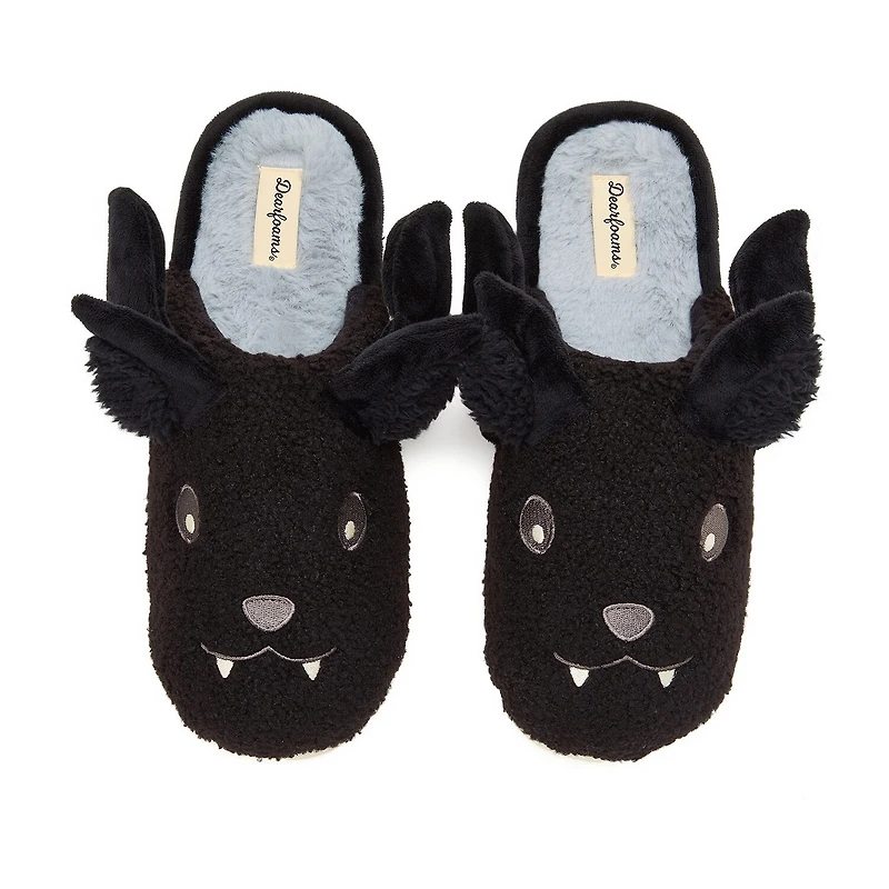 Dearfoams Halloween Womens Slip-On Slippers