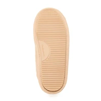 Dearfoams Teddy Heart Scuff Womens Slip-On Slippers