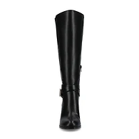 Journee Collection Womens Stacked Heel Dress Boots