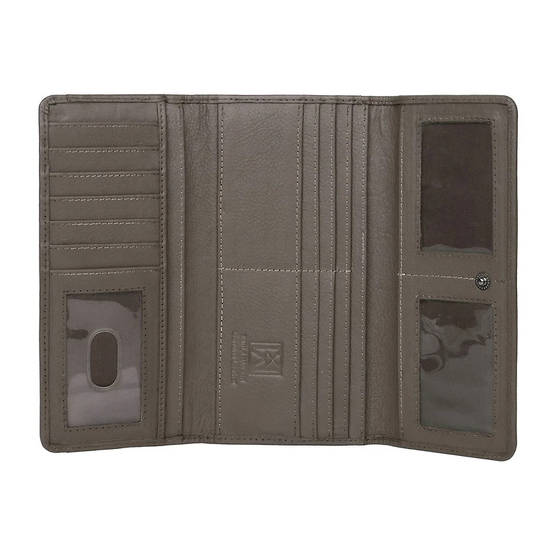 Karla Hanson Womens Rfid Blocking Trifold Wallet