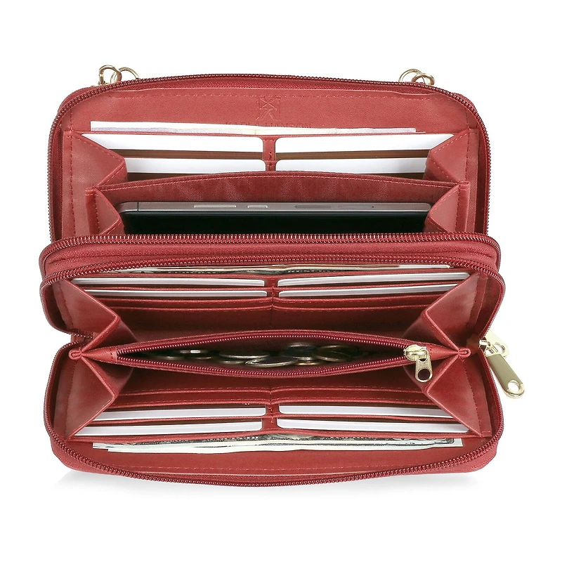 Karla Hanson Womens Rfid Blocking Wallet