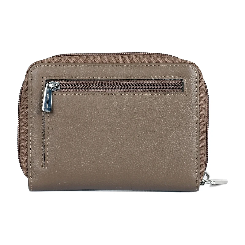 Karla Hanson Womens Rfid Blocking Zip Around Wallet