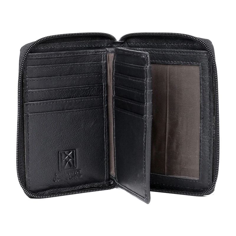Karla Hanson Womens Rfid Blocking Zip Around Wallet