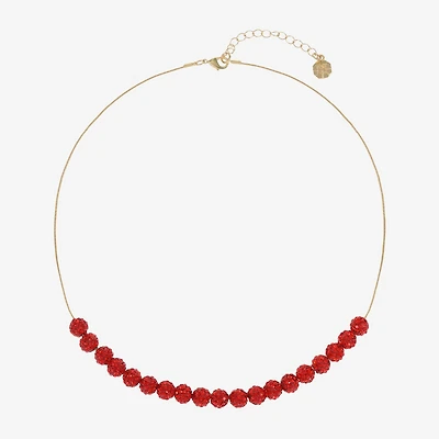 Monet Jewelry Frontal Womens 17 Inch Collar Necklace
