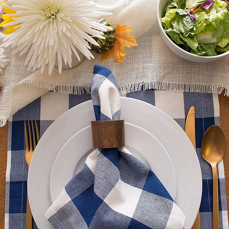 Design Imports Buffalo Check 6-pc. Napkins