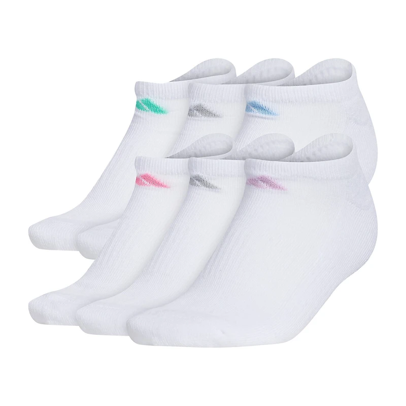 adidas Cushioned Womens 6 Pair No Show Socks