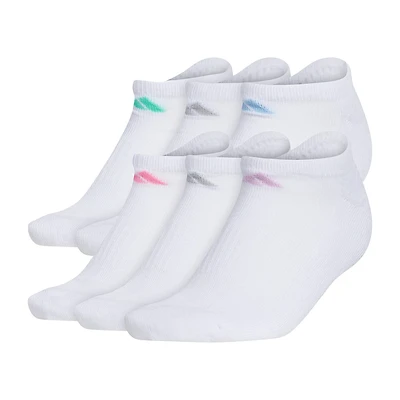 adidas Cushioned Womens 6 Pair No Show Socks