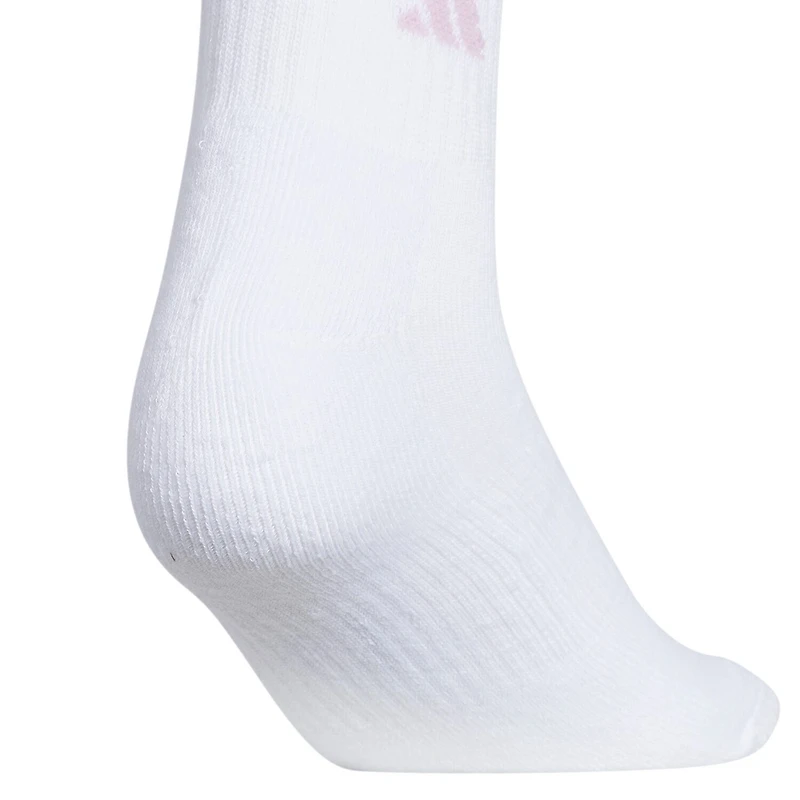 adidas Cushioned Womens 6 Pair Quarter Ankle Socks