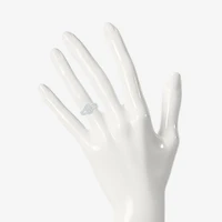 Limited Quantities! Womens 1/6 CT. T.W. Natural White Diamond Sterling Silver Cocktail Ring