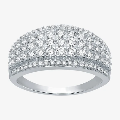 Womens 1 CT. T.W. Natural White Diamond 10K Gold Anniversary Band