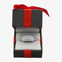 Womens 1 CT. T.W. Natural White Diamond 10K Gold Anniversary Band