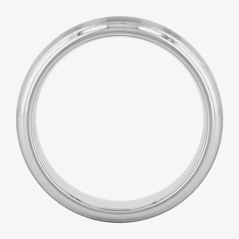 Mens 6mm Tungsten Comfort-Fit Ring