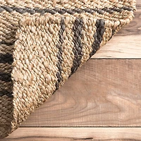Nuloom Sandy Striped Indoor Rectangular Area Rug