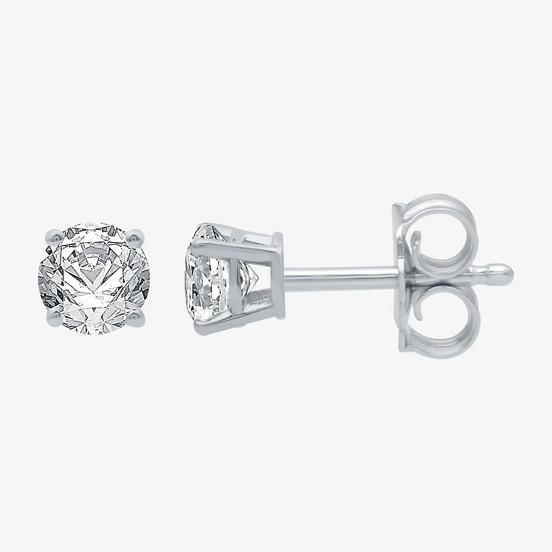 Ever Star 3/4 CT. T.W. Lab-Grown (G / SI1-SI2) Diamond 10K or 14K Gold Round Stud Earrings