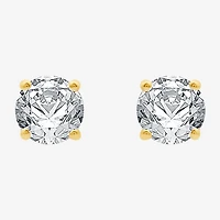 Ever Star 3/4 CT. T.W. Lab-Grown  (G / SI1-SI2) Diamond 10K or 14K Gold Round Stud Earrings