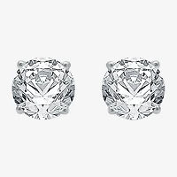 2 CT. T.W. Natural White Diamond 14K Gold 6.3mm Stud Earrings