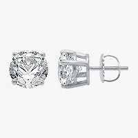 2 CT. T.W. Natural White Diamond 14K Gold 6.3mm Stud Earrings