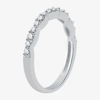 I Said Yes (H-I / I1) Womens 1 CT. T.W. Lab Grown White Diamond Sterling Silver Wedding Ring Set