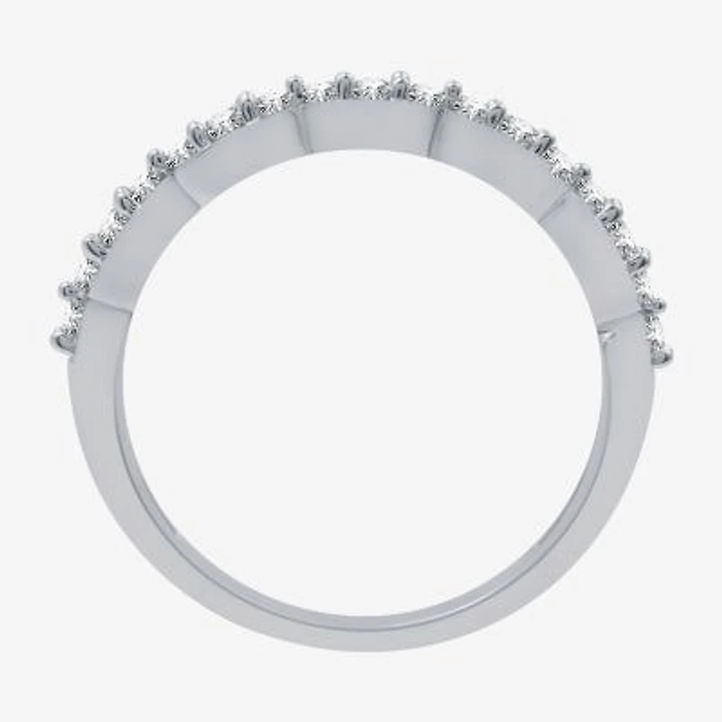 I Said Yes (H-I / I1) Womens 1 CT. T.W. Lab Grown White Diamond Sterling Silver Wedding Ring Set