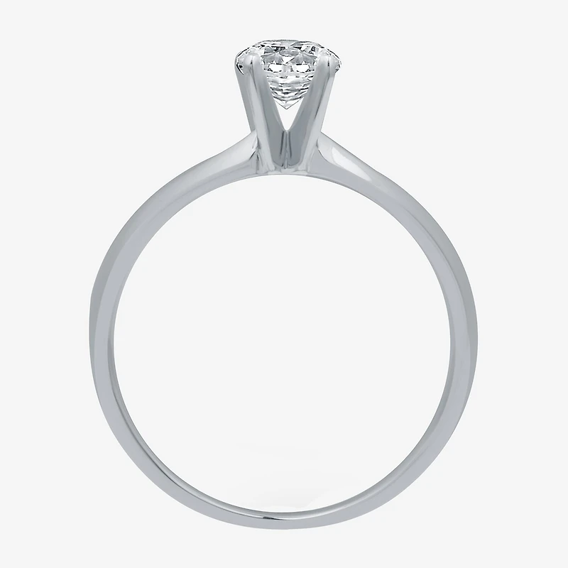 Classic Collection 1/2 CT. Lab-Grown (G / SI1-SI2) Diamond Round Solitaire Engagement Ring 10K or 14K Gold