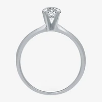 Classic Collection 1/2 CT. Lab-Grown (G / SI1-SI2) Diamond Round Solitaire Engagement Ring 10K or 14K Gold