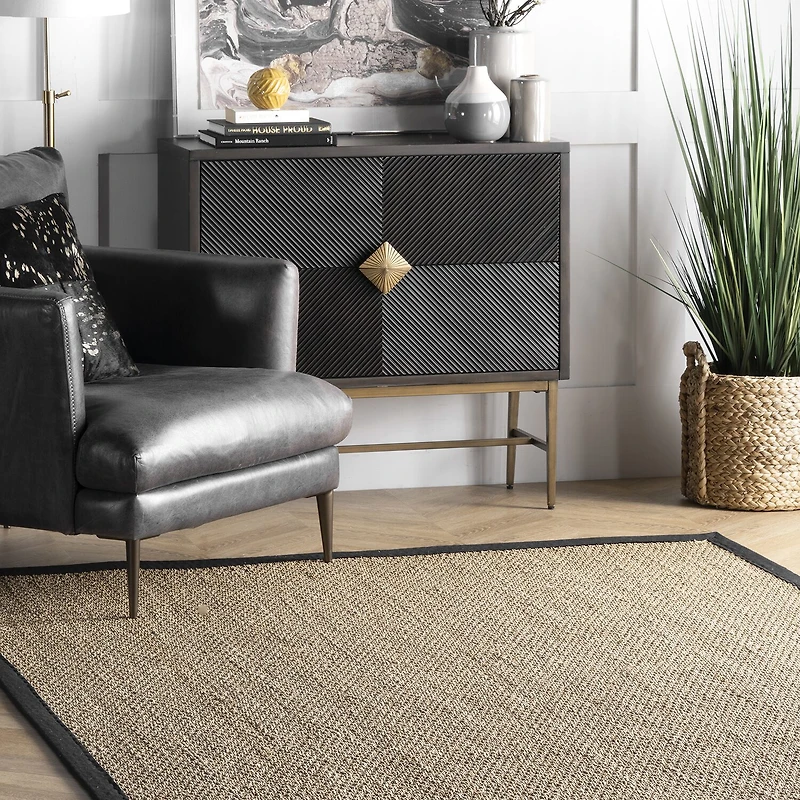 Nuloom Elijah Bordered Indoor Rectangular Accent Rug