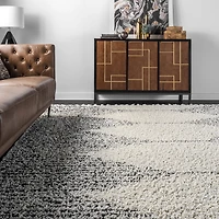 Nuloom Sqbria Striped Indoor Square Area Rug