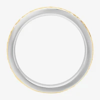 Mens 5MM Sterling Silver Wedding Band