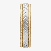 Mens 5MM Sterling Silver Wedding Band