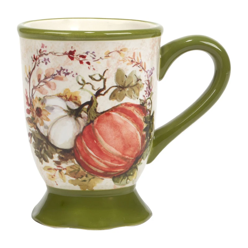 Certified International Harvest Morning 4-pc. Holiday Coffee Mug