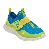 FILA Landbuzzer Speckle Little & Big Kid Boys Running Shoes