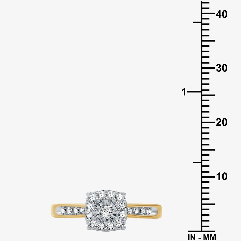 I Said Yes (H-I / I1) Womens 3/8 CT. T.W. Lab Grown White Diamond Sterling Silver or 14K Gold Over Bridal Set