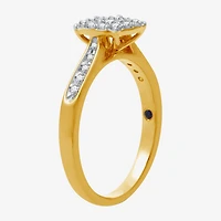 I Said Yes (H-I / I1) Womens 3/8 CT. T.W. Lab Grown White Diamond Sterling Silver or 14K Gold Over Bridal Set