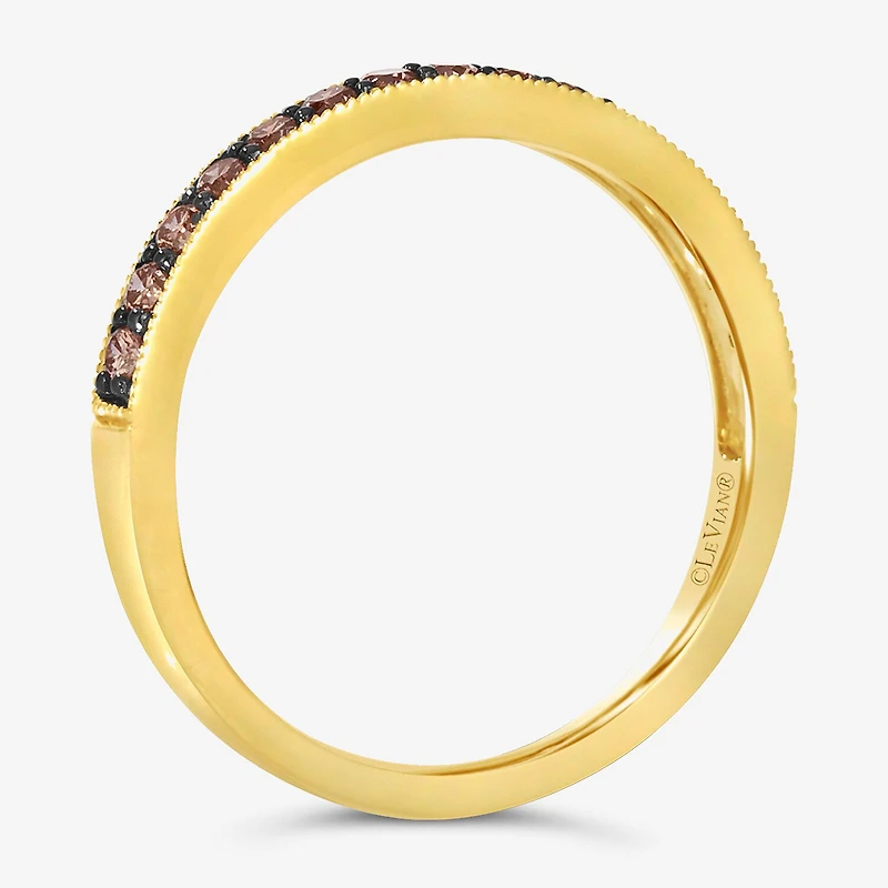 Le Vian Chocolatier® Ring featuring Chocolate Diamonds® set 14K Honey Gold™