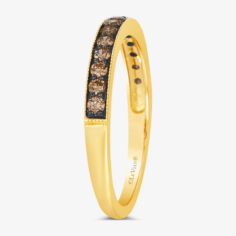 Le Vian Chocolatier® Ring featuring Chocolate Diamonds® set 14K Honey Gold™